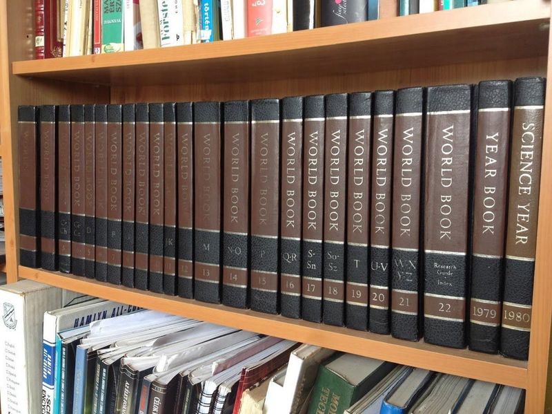 In California, These 9 Interior Antiques Might Sell For Pennies And These 9? Don't Even Try - Decor Hint Practically Worthless: Vintage Encyclopedias