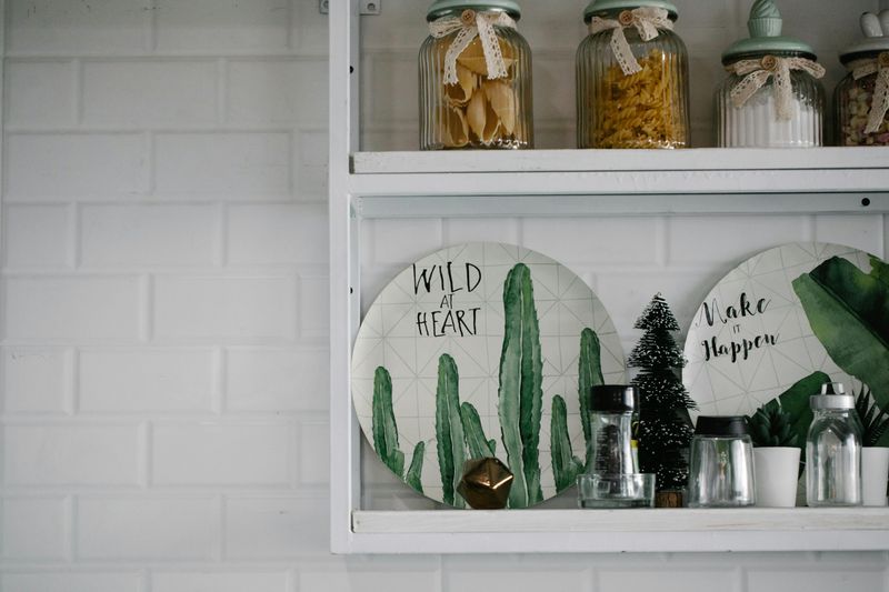 9 Practical Tips For Styling Kitchen Shelves - Decor Hint Rotate Seasonal Items