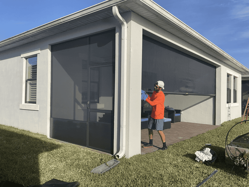 8 Florida Screened Porches That Survive Storm Season - Decor Hint Hurricane-Grade Mesh Screening