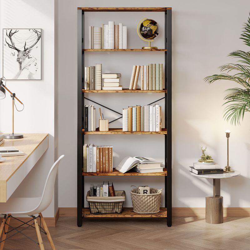 Industrial Loft-Style Steel And Wood Combo