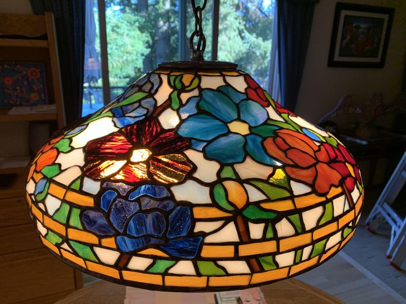 Art Glass Light Fixtures