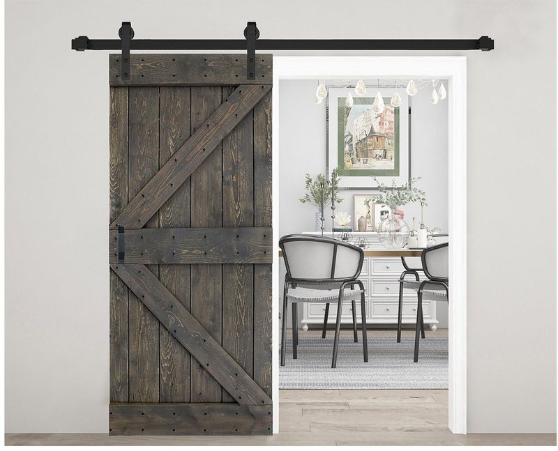 11 Texas Ranch Entryway Ideas That Should Inspire Your Next Renovation - Decor Hint Barn-Style Sliding Doors