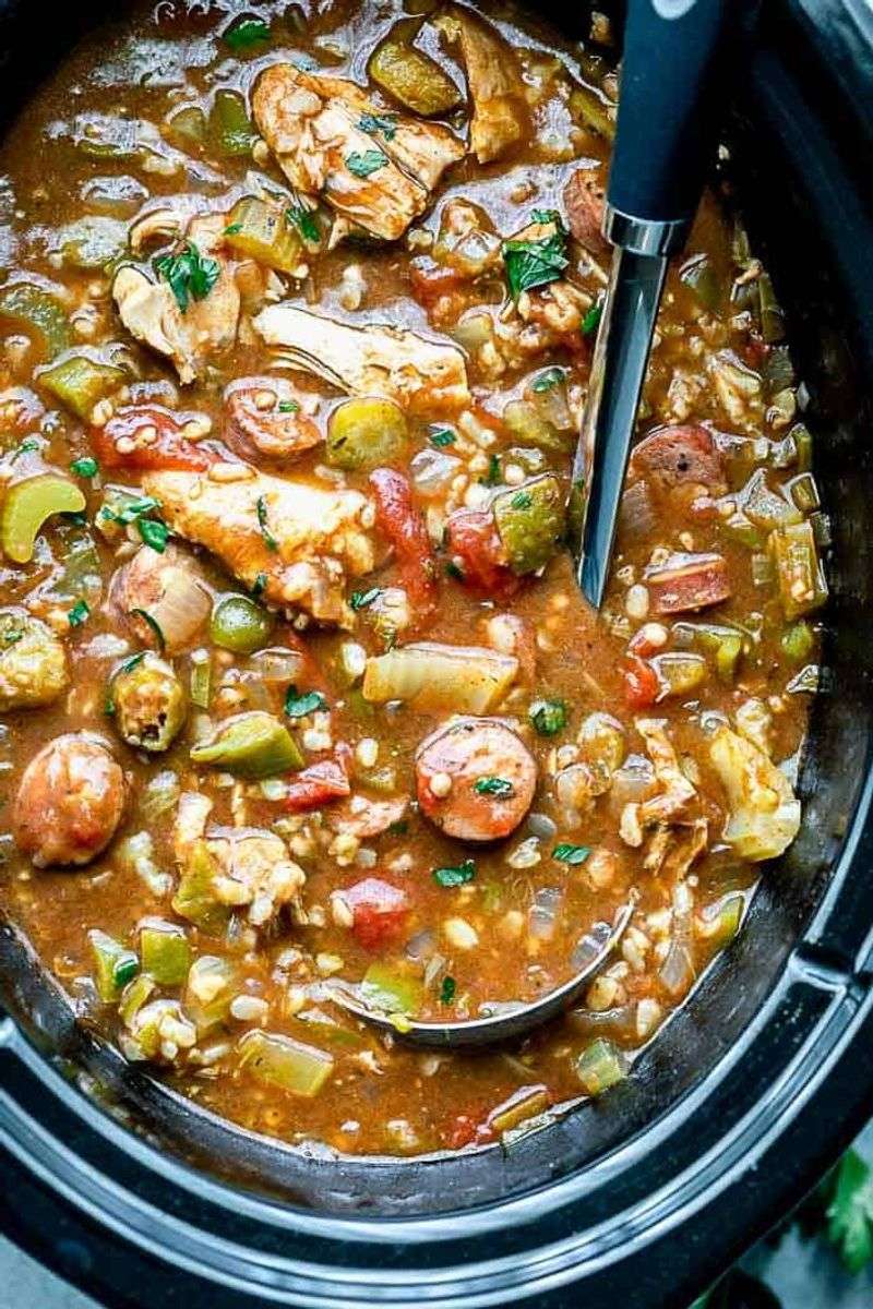 15 Slow Cooker Recipes Louisiana Families Swear By All Year - Decor Hint No-Stir Chicken And Sausage Gumbo