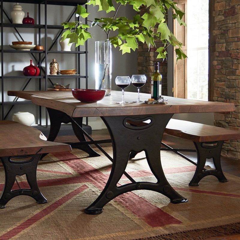 10 Wisconsin Farm Tables That Turn Meals Into Memories - Decor Hint Blacksmith's Forge Farm Table