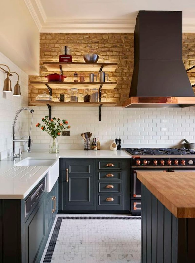 12 Arizona Rustic Kitchens That Could Capture The Desert Living Vibe - Decor Hint Copper Accents Kitchen