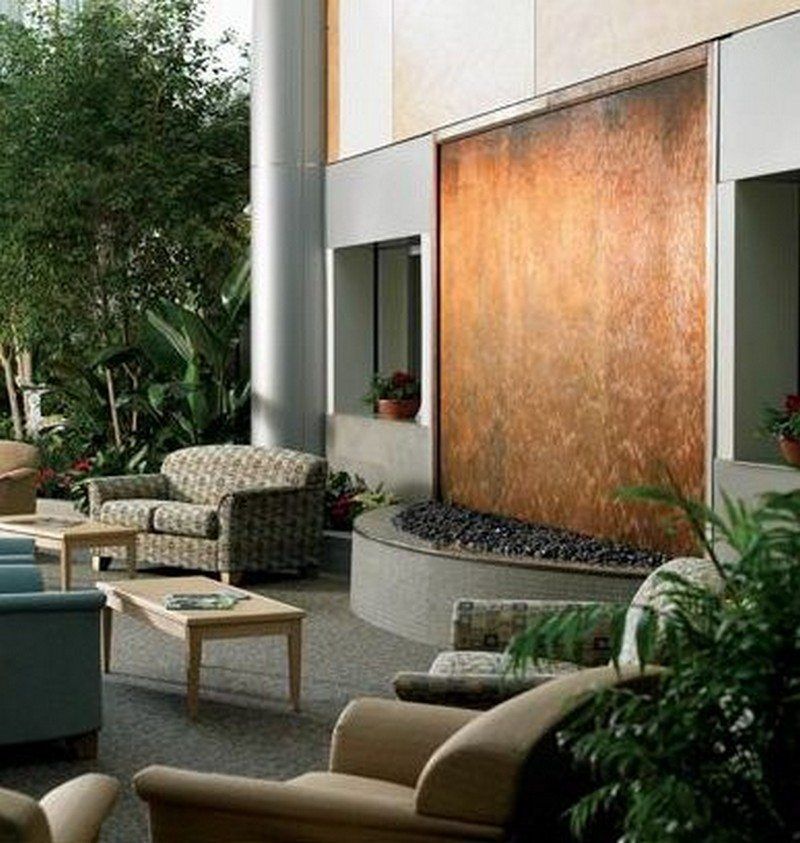 12 Nevada Living Rooms With Desert-Inspired Design - Decor Hint Sandstone Waterfall Feature