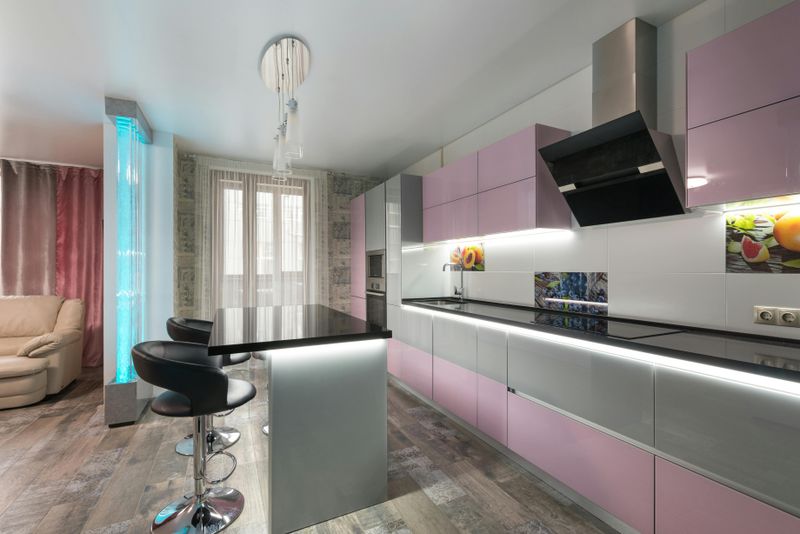 9 Simple Ways You Can Add Visual Appeal To A Kitchen Island - Decor Hint Add Under-Island Toe Kick Lighting