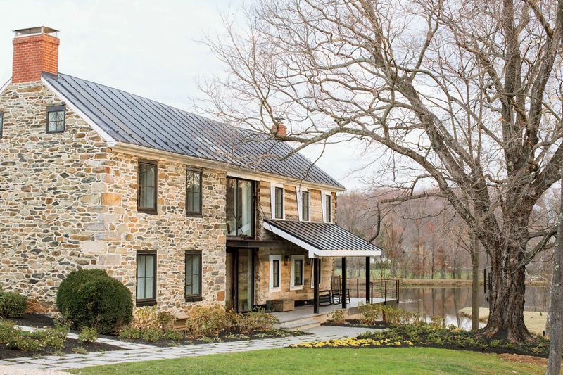 13 Virginia Stone Farmhouses With Rustic Character - Decor Hint Fieldstone Farmhouses With Original Masonry