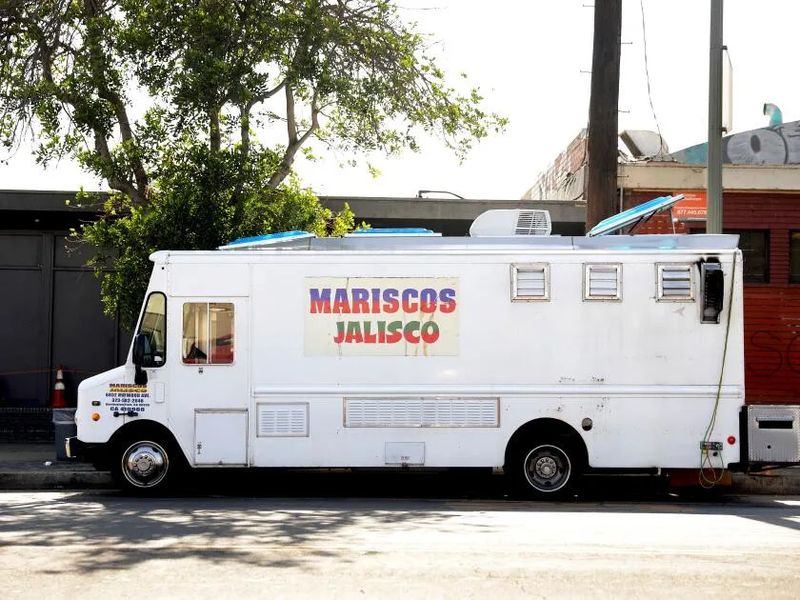 10 California Taco Trucks Serving Street Food At Its Finest - Decor Hint Mariscos Jalisco – Los Angeles, CA