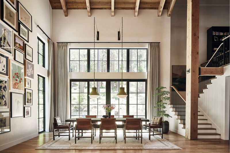 Casual Open-Concept Dining Rooms