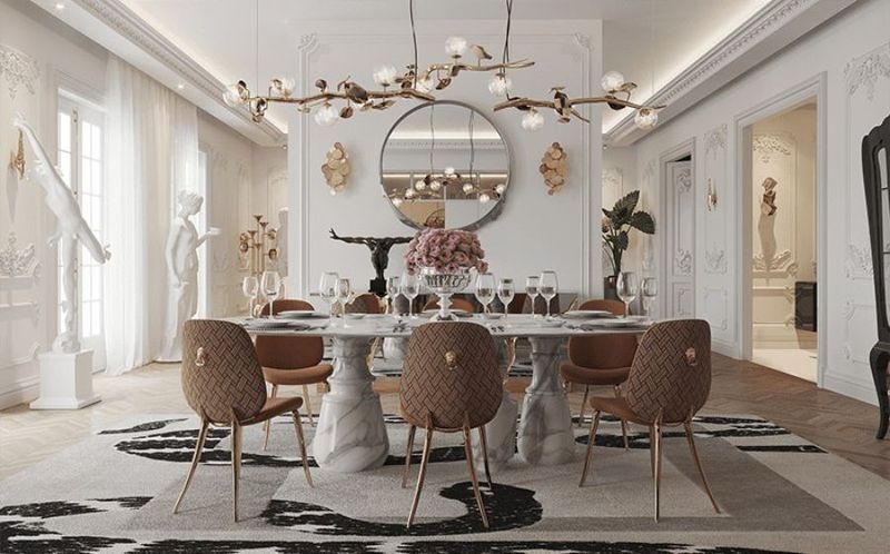 10 Virginia Formal Dining Room Designs That Are Back In Style - Decor Hint Northern Virginia Contemporary Classic