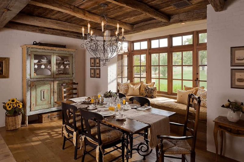 Custom Metal-And-Wood Farmhouse Tables