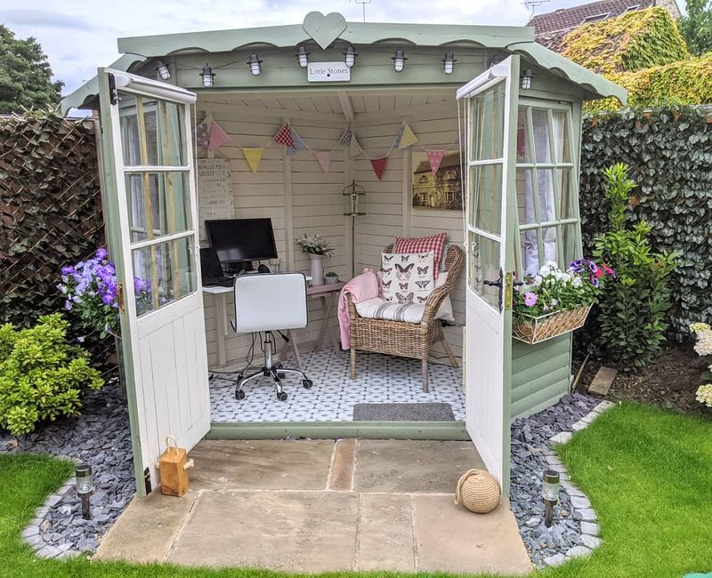 16 Nebraska Farm Sheds Turned Charming Studios - Decor Hint Vintage Shed Repurposed As Home Office