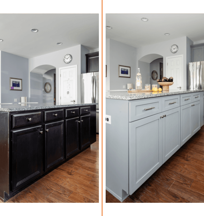 9 Illinois Kitchen Remodels That Add Value Without Breaking The Bank - Decor Hint Cabinet Refacing Magic