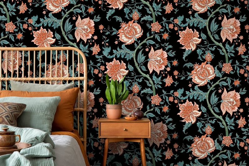 12 Vintage Home Decor Trends Coming Back In Illinois - Decor Hint Wallpaper Makes A Bold Return