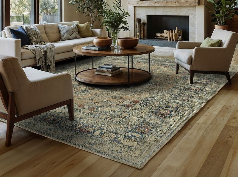 Vintage-Inspired Area Rug