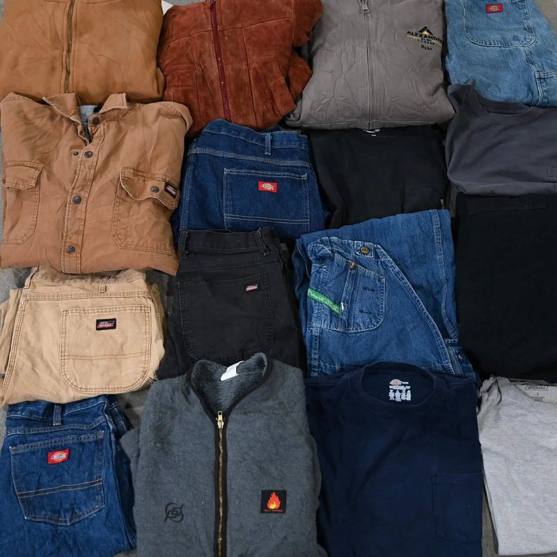 Flannel Shirts And Work Wear