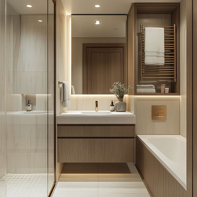 8 Massachusetts Bathrooms Designers Say Perfect the Subtle Quiet Luxury Trend - Decor Hint Soft Lighting