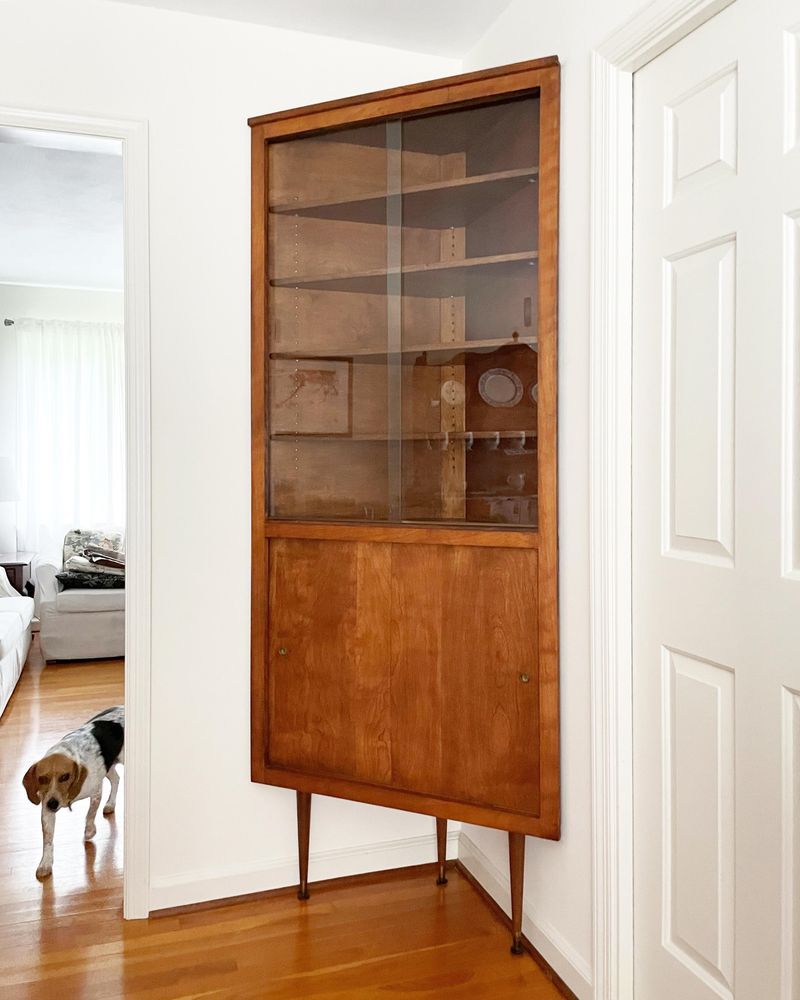 Mid-Century Modern Corner Unit
