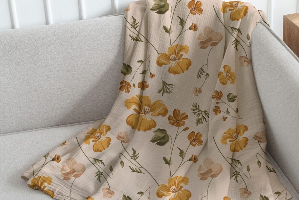 Floral Or Striped Textiles