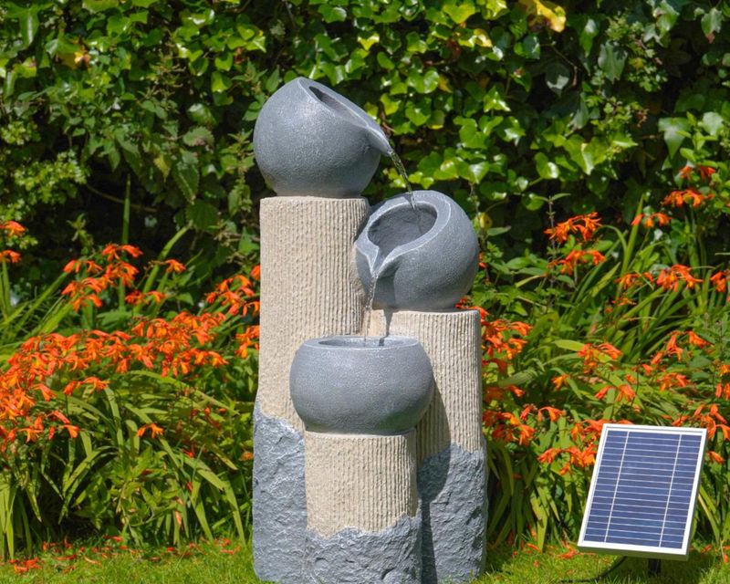 12 Nevada Courtyard Fountains That Keep Things Cool - Decor Hint Solar-Powered Eco Fountain