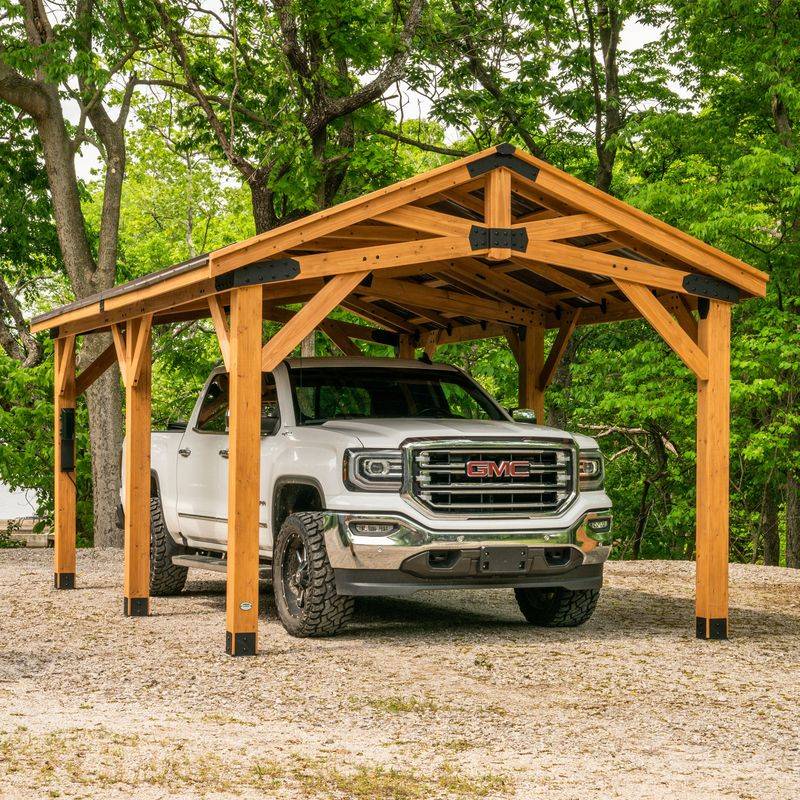 Rustic Timber Carport