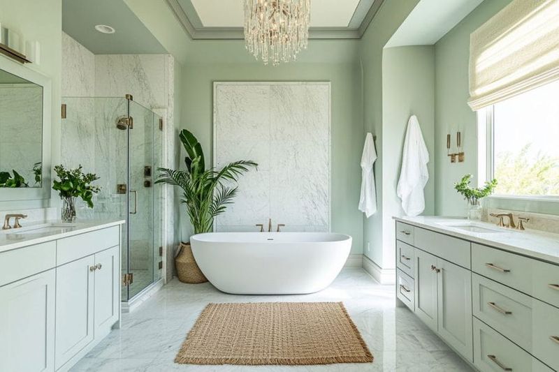 11 Vintage California Bathrooms Making A Stylish Comeback - Decor Hint Pastel Colors Soften The Space