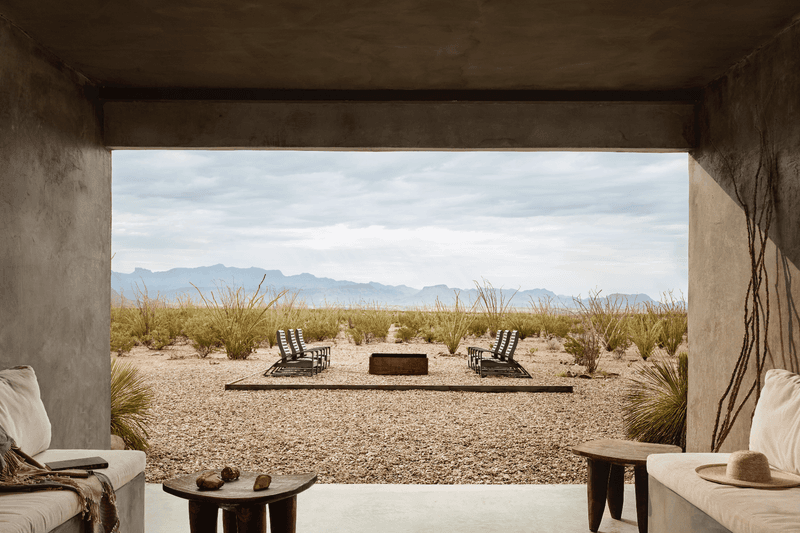 10 Texas Cabins That Prove Rustic Doesn't Mean Rough - Decor Hint Desert Adobe Sanctuary