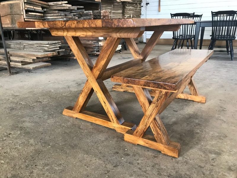 10 South Carolina Farm Tables That Bring Family Together - Decor Hint Midlands Pecan Masterpiece