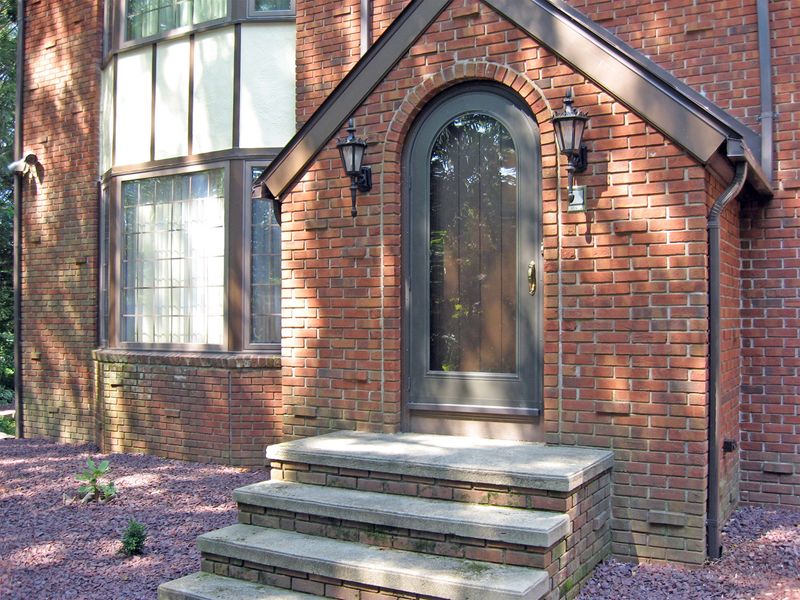 Arched Top Storm Door