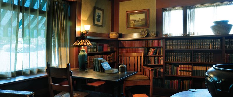 8 California Craftsman Homes Featuring Rare, Timeless Details - Decor Hint Hidden Reading Nooks at the Marston House