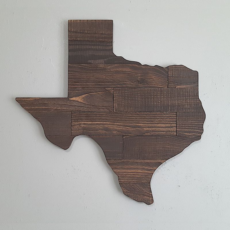 11 Texas Wall Art Pieces That Actually Feel Like Family Heirlooms - Decor Hint Reclaimed Barnwood Texas Silhouettes