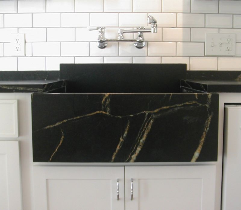 Apron-Front Concrete Sink
