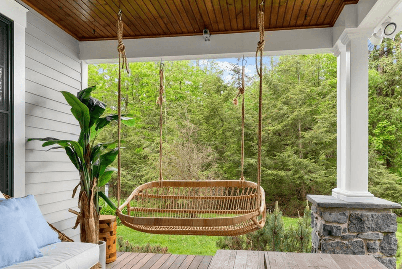 9 Porch Swing Styles That Define Outdoor Living In Kentucky - Decor Hint Wicker Or Rattan Swings