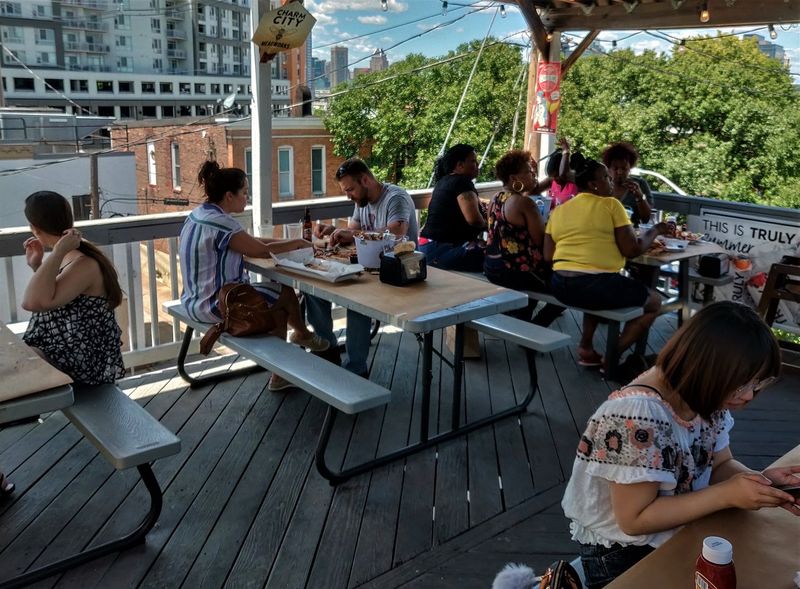 12 Maryland Crab Houses Full Of Summer Flavor - Decor Hint L.P. Steamers: Rooftop Crabs with Baltimore Skyline Views
