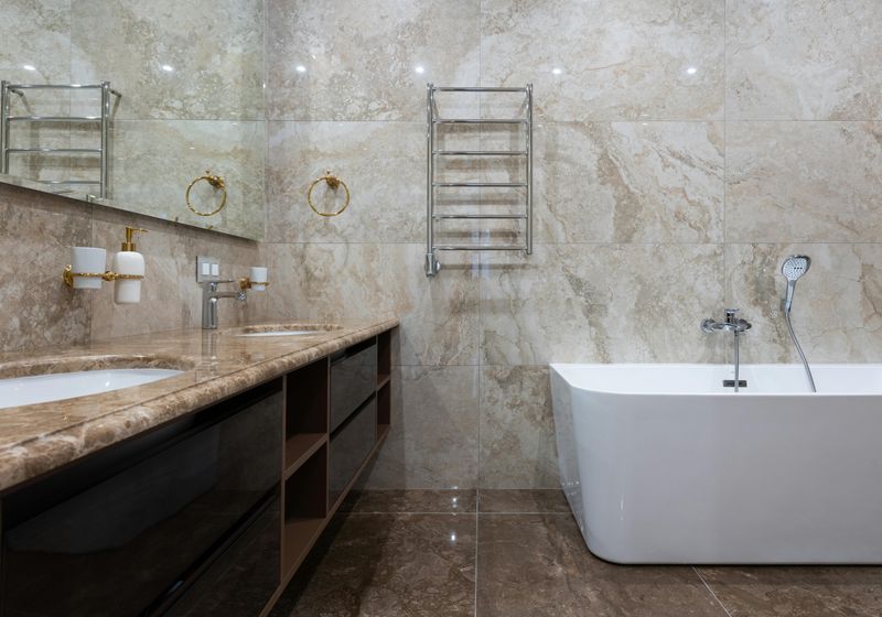 11 Master Bathroom Ideas That Add A Luxurious Touch - Decor Hint Floor-To-Ceiling Tile