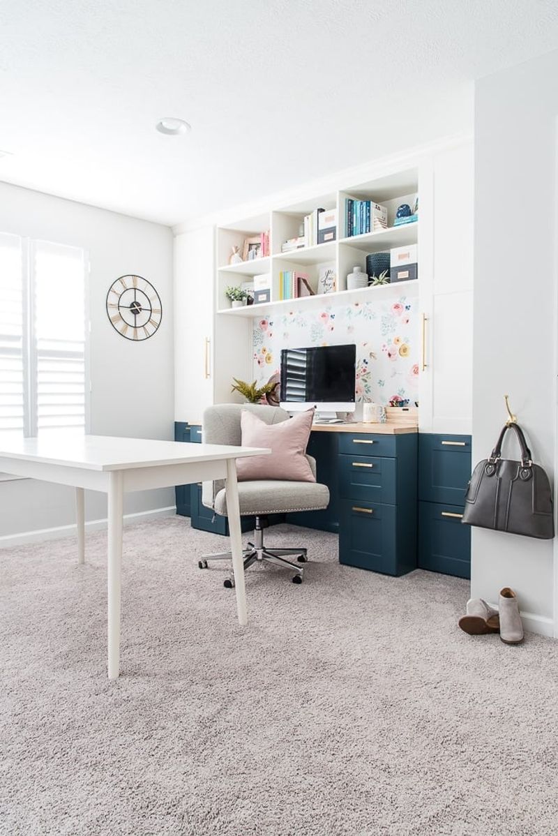 Modern Minimalist Office Wall