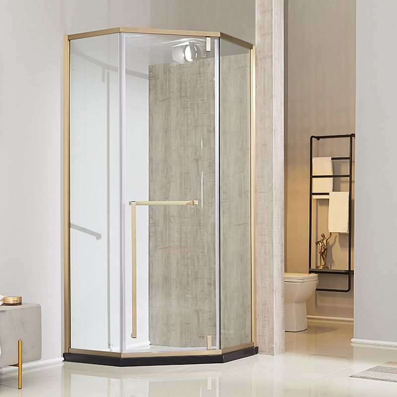 Shower Doors With Gold Frames
