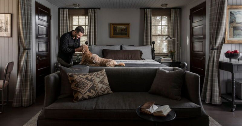 How A Crumbling Carriage House Became A Chic 450-Square-Foot Home