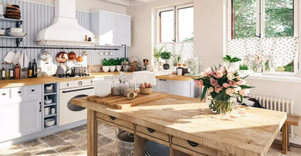 How To Achieve Country Chic Style In Your Kitchen 17 Simple Tips - Decor Hint