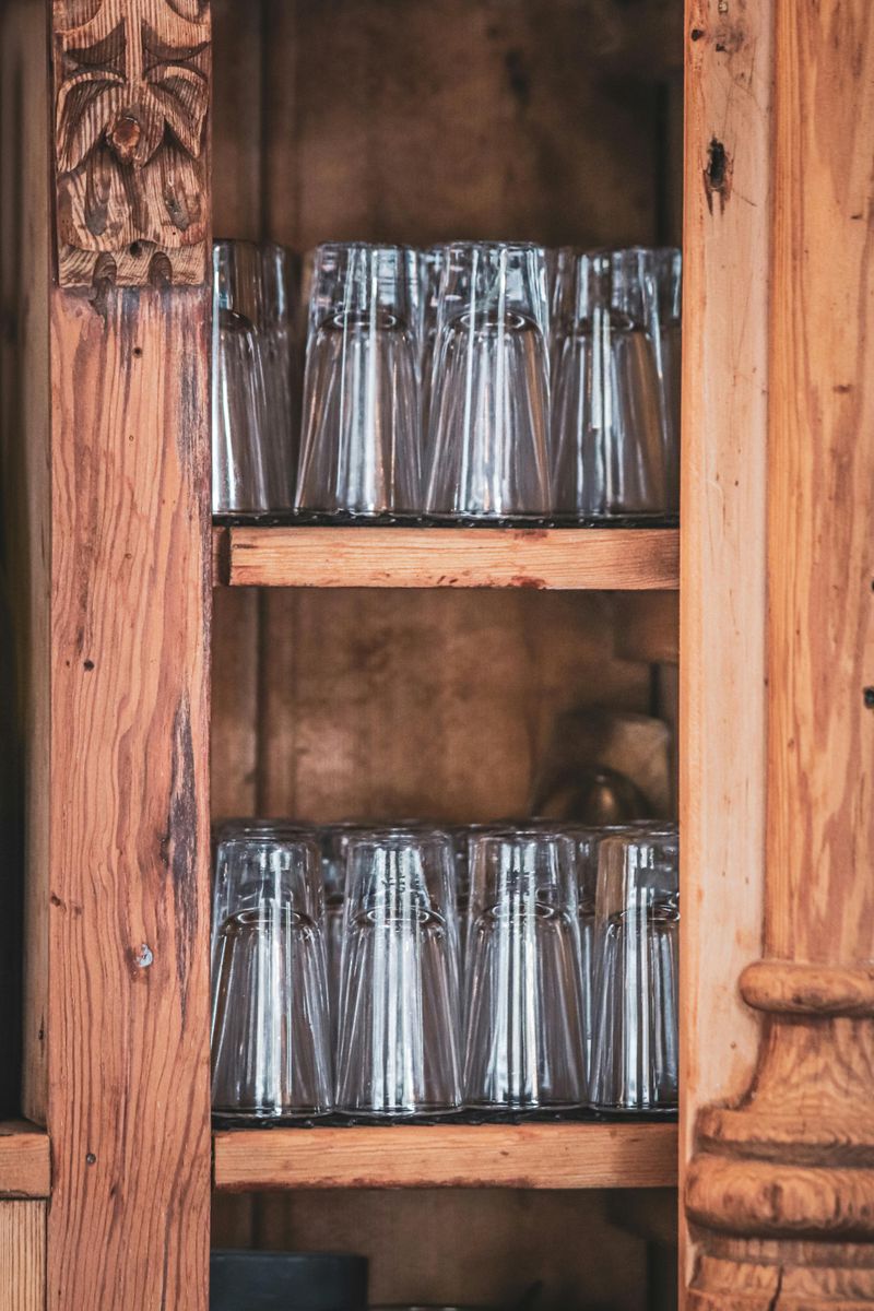 Simple Design Updates That Can Refresh Old Wood Cabinets - Decor Hint Create Glass-Front Display Cabinets