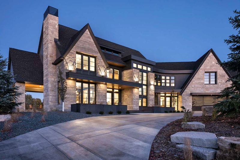 8 South Dakota Fieldstone Walls That Feel Forever - Decor Hint Modern Home With Fieldstone Feature Wall