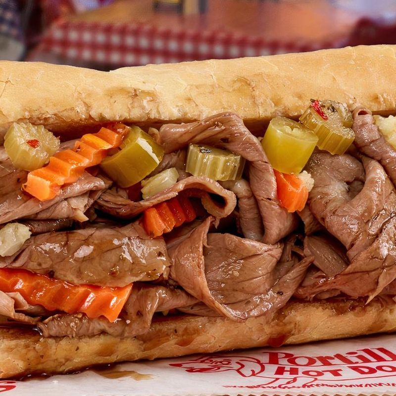 11 Illinois Spots For Simple, Authentic Italian Beef - Decor Hint Portillo's