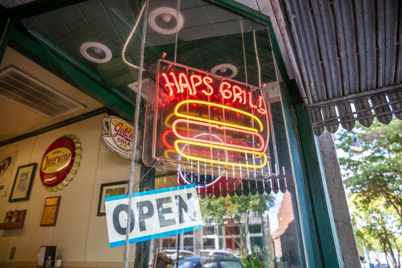11 North Carolina Drive-Ins Serving Up Timeless Carhop Favorites - Decor Hint Hap's Grill