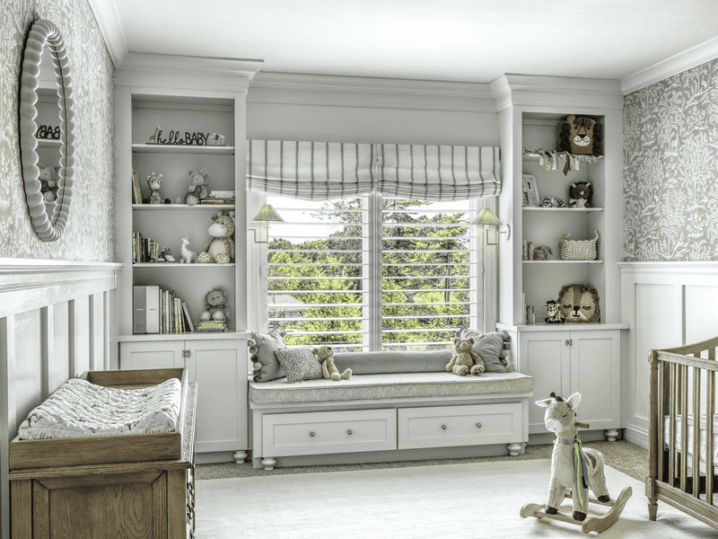 Built-In Bookshelves And Storage