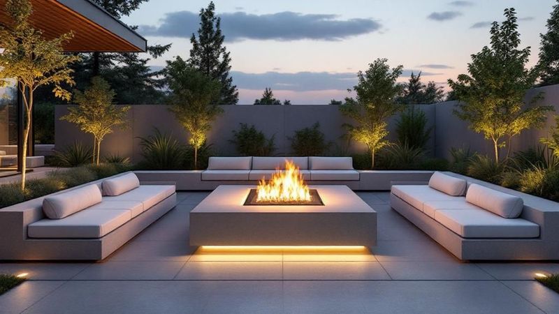 12 California Outdoor Living Rooms That Feel Like A Resort Staycation - Decor Hint Silicon Valley Tech Mogul's Smart Patio