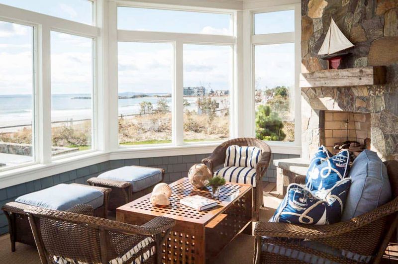9 Maine Cabins With Decor That Never Goes Out Of Style - Decor Hint Coastal Cottage Charm