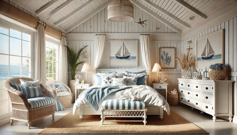 10 Maine Country Bedrooms Where Cozy And Classic Styles Come Together - Decor Hint Harbor View Sanctuary