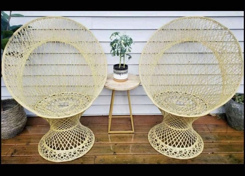 8 Vintage Furniture Pieces Indiana Homeowners Are Rediscovering - Decor Hint Wicker Peacock Chairs