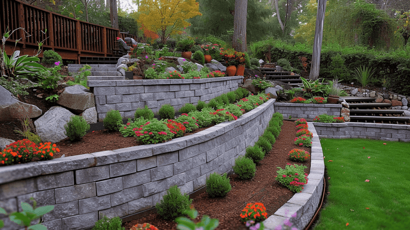 13 Pennsylvania Stone Walls That Make A Yard Feel Forever - Decor Hint Retaining Wall Gardens